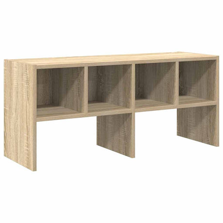 Schoenenrek stapelbaar 89,5x30x40 cm sonoma eikenkleurig - AllerleiShop