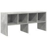 Schoenenrek stapelbaar 89,5x30x40 cm betongrijs - AllerleiShop