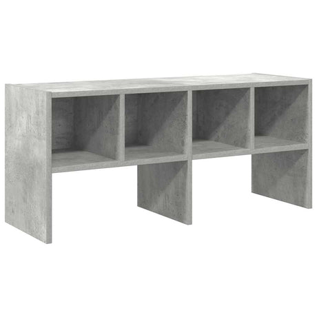 Schoenenrek stapelbaar 89,5x30x40 cm betongrijs - AllerleiShop