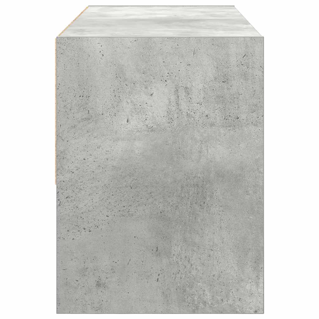 Schoenenrek stapelbaar 89,5x30x40 cm betongrijs - AllerleiShop