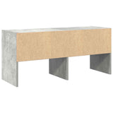 Schoenenrek stapelbaar 89,5x30x40 cm betongrijs - AllerleiShop