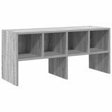 Schoenenrek stapelbaar 89,5x30x40 cm grijs sonoma eikenkleurig - AllerleiShop