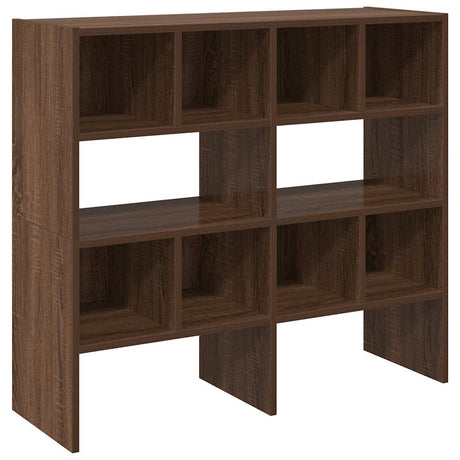 Schoenenrekken 2 st stapelbaar 89,5x30x40 cm bruin eikenkleur - AllerleiShop