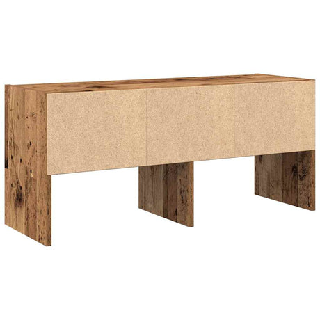 Schoenenrek stapelbaar 89,5x30x40 cm oud houtkleurig - AllerleiShop