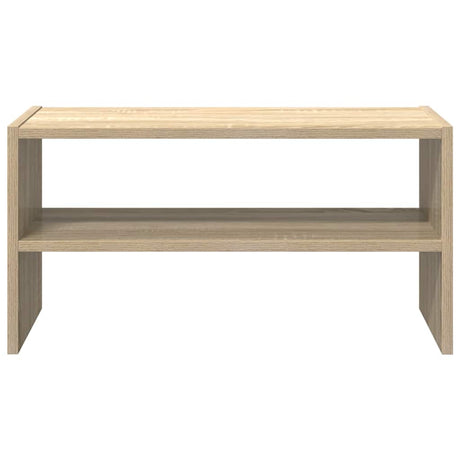 Schoenenrek stapelbaar 60x30x30,5 cm sonoma eikenkleurig - AllerleiShop