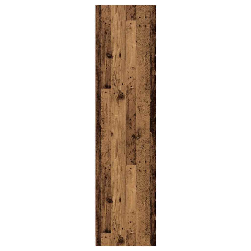 Kledingkast 100x50x200 cm bewerkt hout oud hout - AllerleiShop