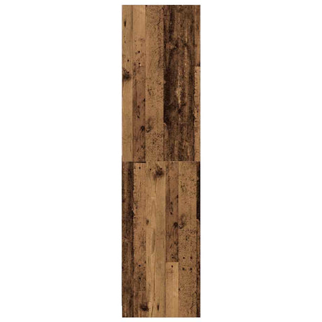 Kledingkast 50x50x200 cm bewerkt hout oud hout - AllerleiShop