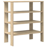 Schoenenrek 61x32x70 cm bewerkt hout sonoma eikenkleurig - AllerleiShop