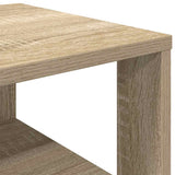 Schoenenrek 61x32x70 cm bewerkt hout sonoma eikenkleurig - AllerleiShop