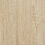 Schoenenrek 61x32x70 cm bewerkt hout sonoma eikenkleurig - AllerleiShop