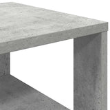 Schoenenrek 61x32x70 cm bewerkt hout betongrijs - AllerleiShop