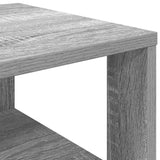 Schoenenrek 61x32x70 cm bewerkt hout grijs sonoma - AllerleiShop