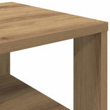 Schoenenrek 61x32x70 cm bewerkt hout artisanaal eikenkleur - AllerleiShop