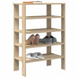 Schoenenrek 61x32x87,5 cm bewerkt hout sonoma eikenkleurig - AllerleiShop