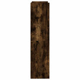 Schoenenrek 60x25x100 cm bewerkt hout gerookt eikenkleurig - AllerleiShop