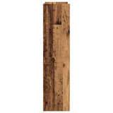 Schoenenrek 60x25x100 cm bewerkt hout oud houtkleurig - AllerleiShop