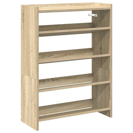 Schoenenrek 80x25x61,5 cm bewerkt hout sonoma eikenkleurig - AllerleiShop