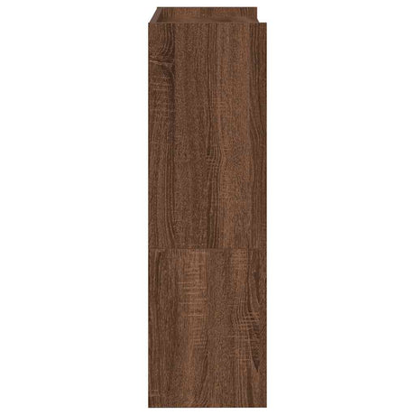 Schoenenrek 80x25x61,5 cm bewerkt hout bruin eikenkleur - AllerleiShop