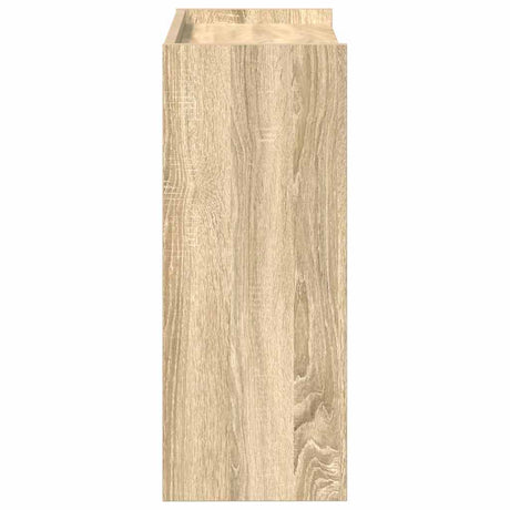 Schoenenrek 60x25x62 cm bewerkt hout sonoma eikenkleurig - AllerleiShop