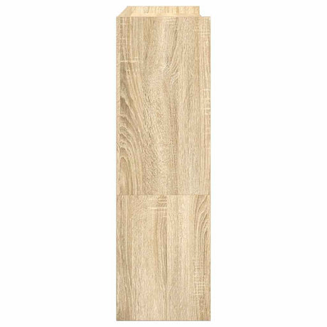 Schoenenrek 80x25x81 cm bewerkt hout sonoma eikenkleurig - AllerleiShop