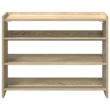 Schoenenrek 80x25x61,5 cm bewerkt hout sonoma eikenkleurig - AllerleiShop