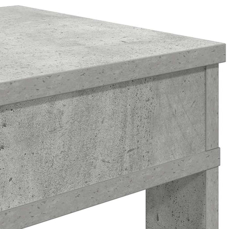 Schoenenrek 60x30x98 cm bewerkt hout betongrijs - AllerleiShop