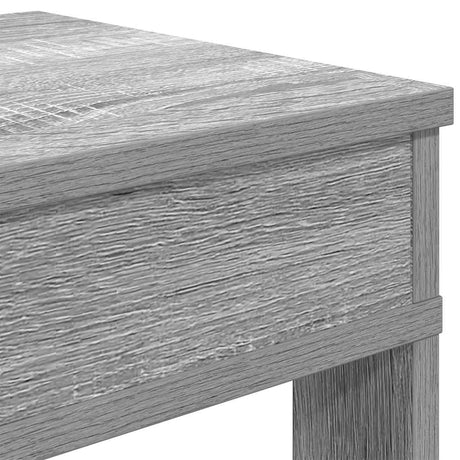 Schoenenrek 60x30x98 cm bewerkt hout grijs sonoma - AllerleiShop