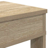 Schoenenrek 80x30x98 cm bewerkt hout sonoma eikenkleurig - AllerleiShop