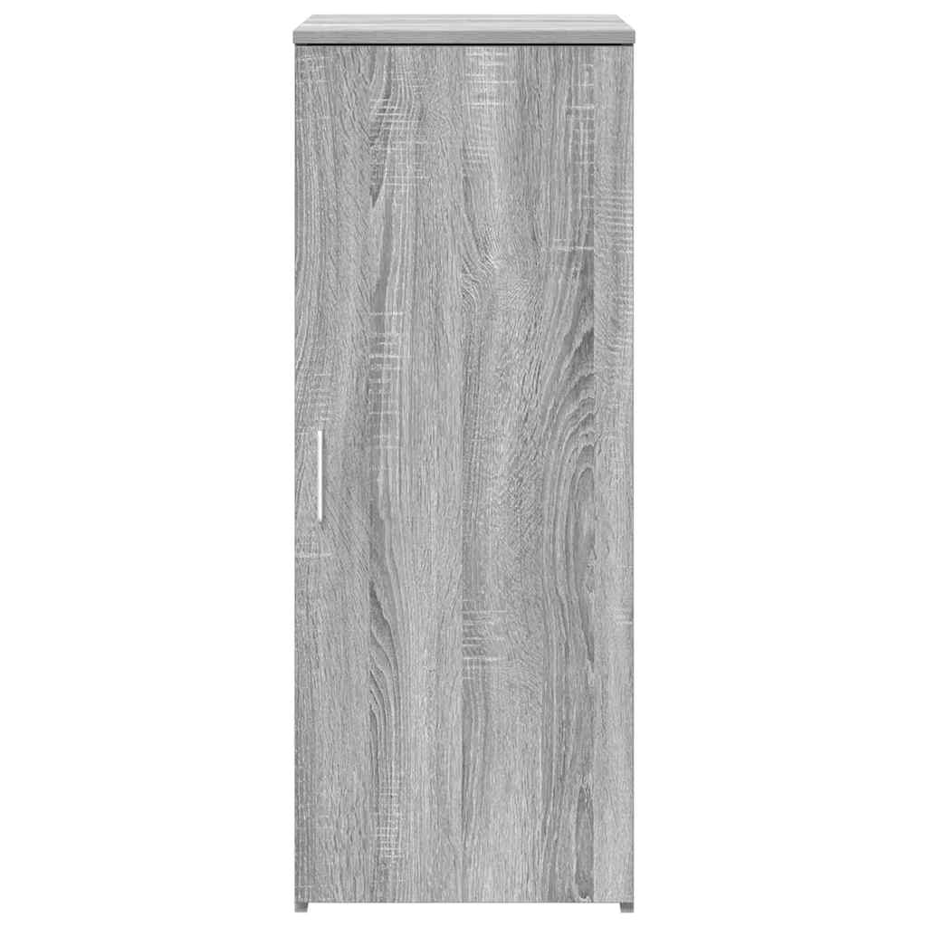 Opbergkast 40x45x103,5 cm bewerkt hout grijs sonoma eikenkleur