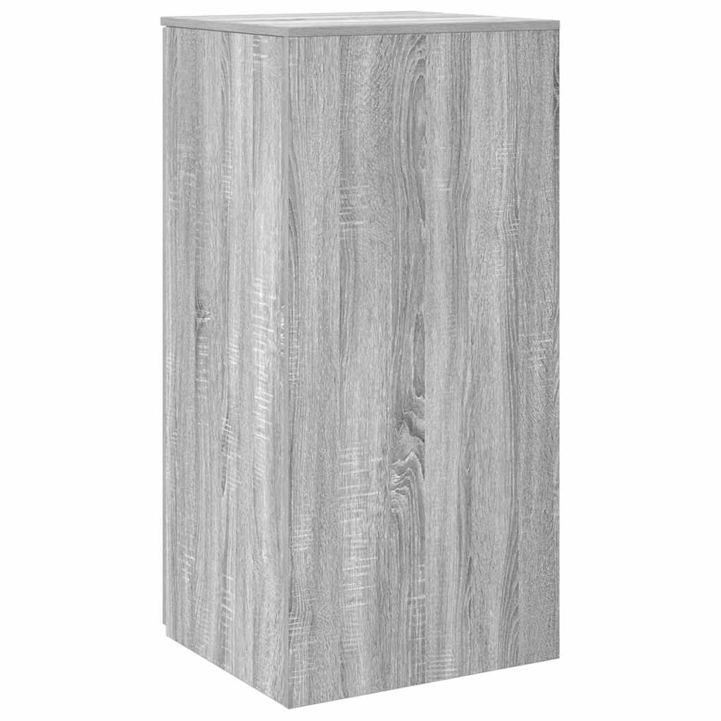 Opbergkast 50x45x103,5 cm bewerkt hout grijs sonoma eikenkleur