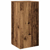 Opbergkast 50x45x103,5 cm bewerkt hout oud houtkleurig