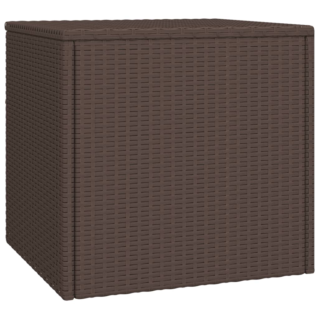 Tuinbijzettafels 3 st poly rattan bruin - AllerleiShop