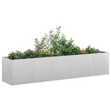 Plantenbak 200x40x40 cm gegalvaniseerd staal