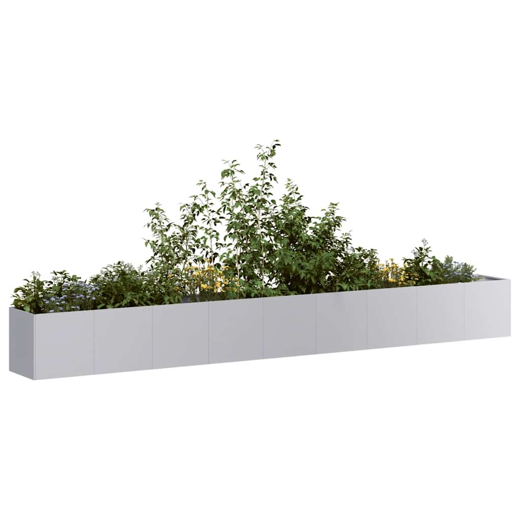 Plantenbak 360x40x40 cm gegalvaniseerd staal