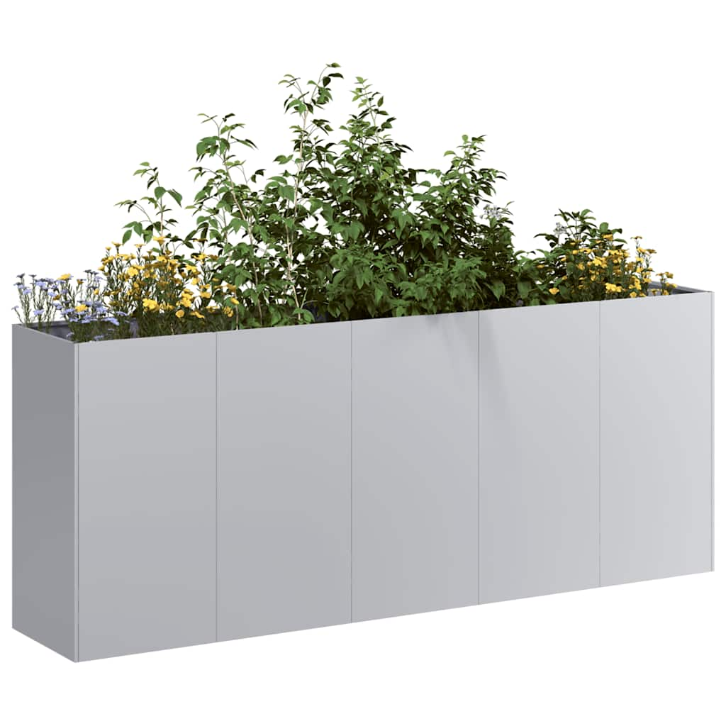 Plantenbak 200x40x80 cm gegalvaniseerd staal