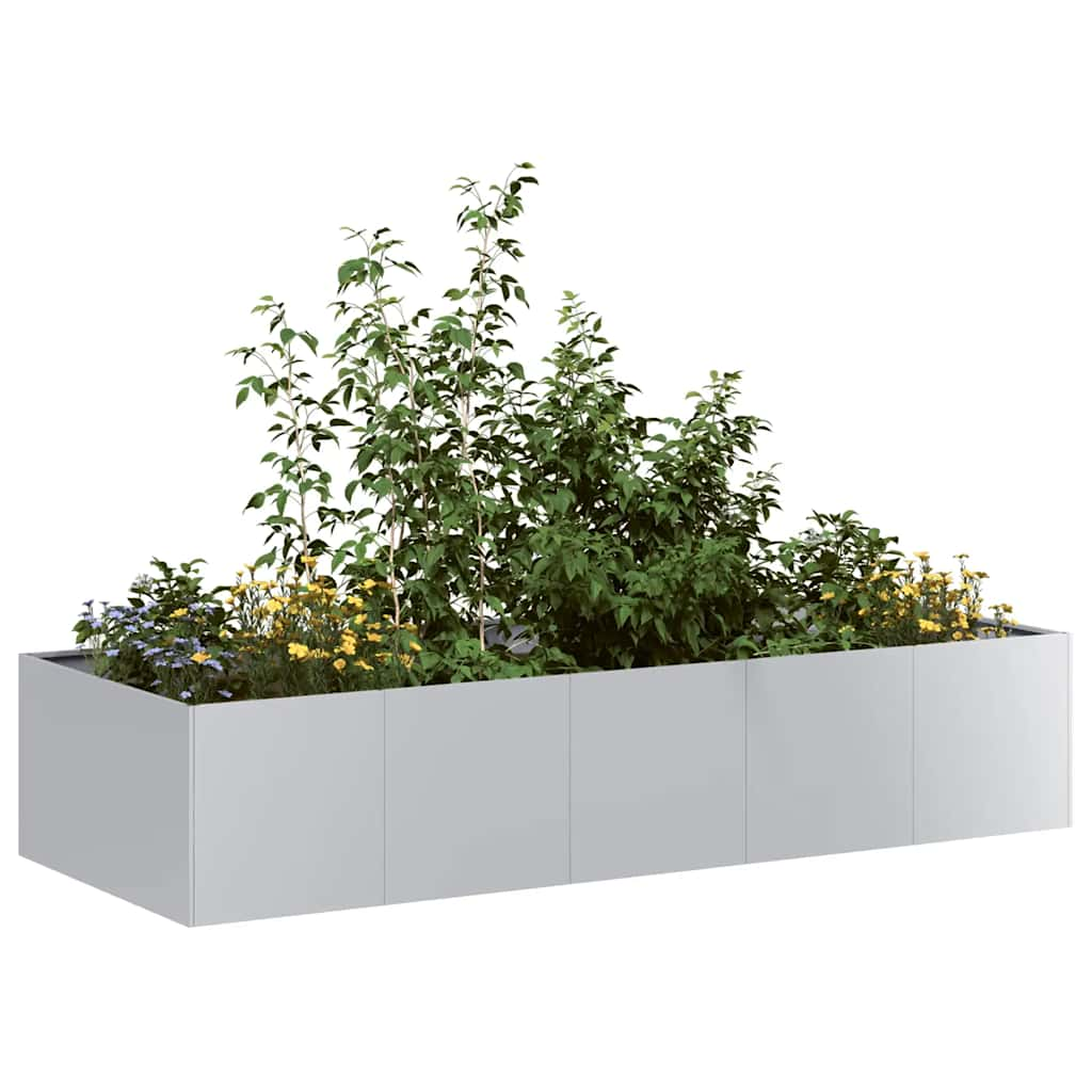 Plantenbak 200x80x40 cm gegalvaniseerd staal