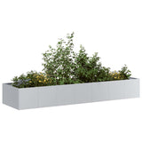 Plantenbak 280x80x40 cm gegalvaniseerd staal