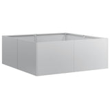 Plantenbak 80x80x30 cm gegalvaniseerd staal