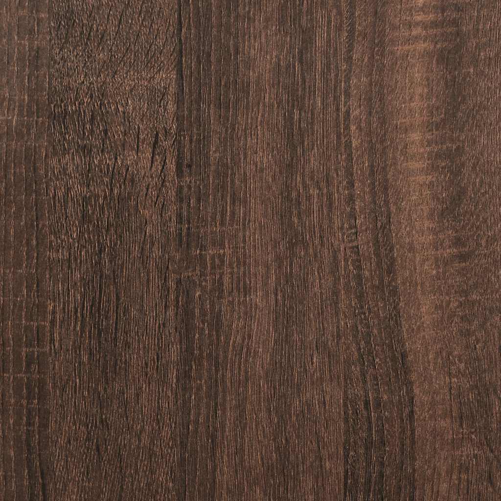 Schoenenbank 102x30,5x45 cm bewerkt hout sonoma eikenkleurig