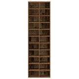 Schoenenkast 54x34x183 cm spaanplaat oud hout