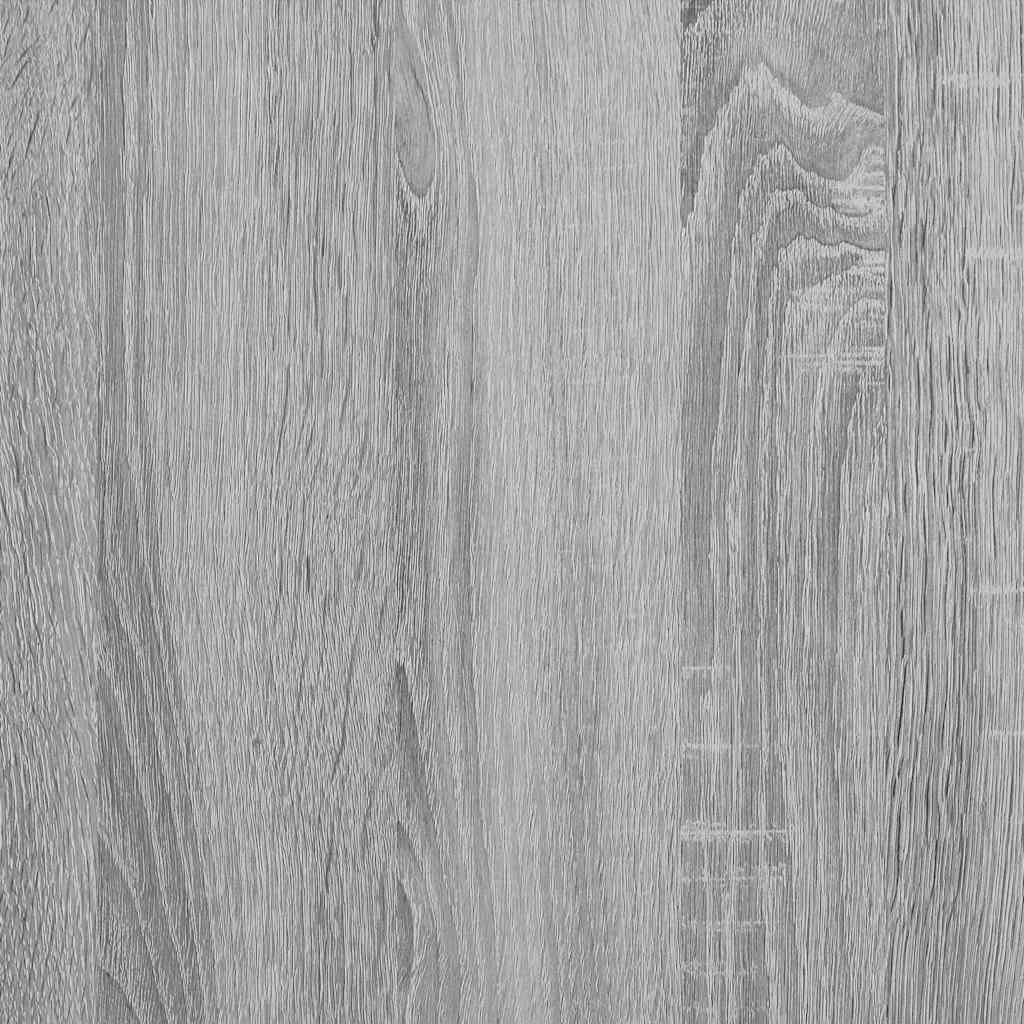 Bedframe 100x200 cm zonder matras in grijs sonoma spaanplaat