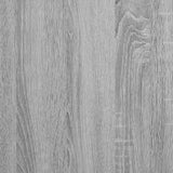 Bedframe 100x200 cm zonder matras in grijs sonoma spaanplaat