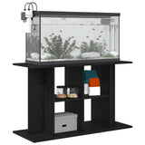 Aquariumstandaard 100x40x60 cm spaanplaat zwart eikenkleurig