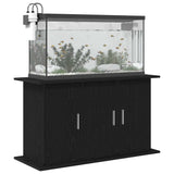 Aquariumstandaard 101x41x58 cm spaanplaat zwart eikenkleurig