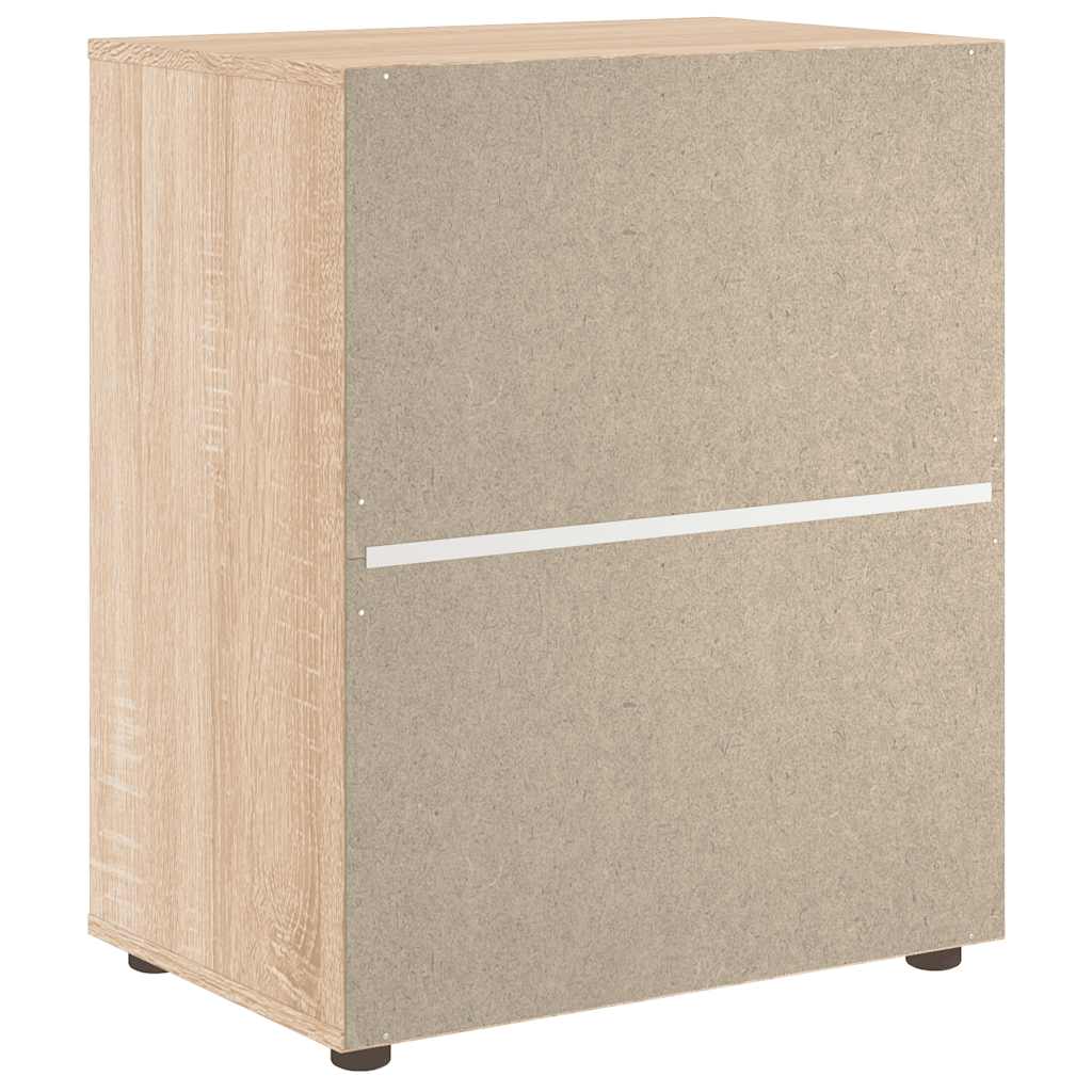 Dressoir VISNES 60x40x73 cm spaanplaat sonoma eikenkleurig