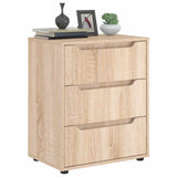 Dressoir VISNES 60x40x73 cm spaanplaat sonoma eikenkleurig