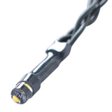 Kunstbuxusballen met LED-verlichting 2 st 20 cm groen