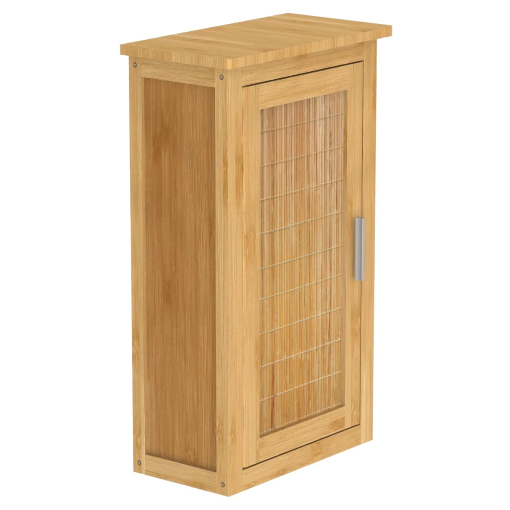 EISL Hoge kast met deur 40x20x70 cm bamboe - AllerleiShop