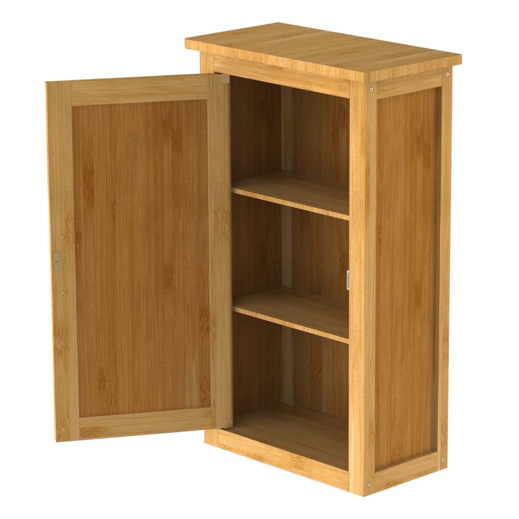 EISL Hoge kast met deur 40x20x70 cm bamboe - AllerleiShop