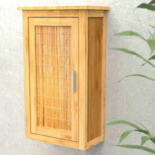 EISL Hoge kast met deur 40x20x70 cm bamboe - AllerleiShop